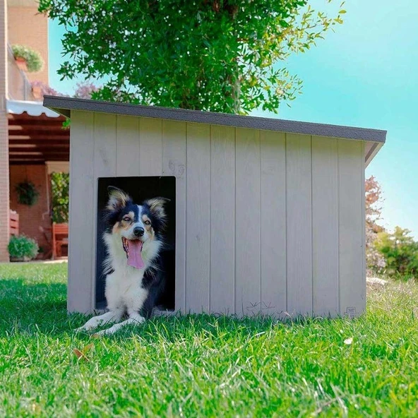 Ferplast Argo 100 Ahşap Köpek Kulübesi - Resim 3