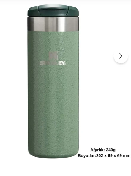 Stanley The AeroLight Transit Mug 0.47L Termos Kupa Bardak Matara YEŞİL ürün görseli 1