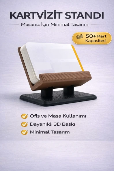 Masaüstü Kartvizitlik – Modern Tasarım Kartvizit Standı ürün görseli 1