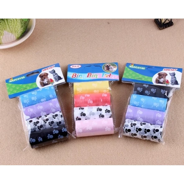 Köpek Dışkı Toplama Poşedi (4'lü ) - Resim 2