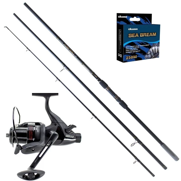 Kudos Orion 6500 Baitrunner  - Kudos Carp Time 390cm Sazan Olta Seti ürün görseli 1
