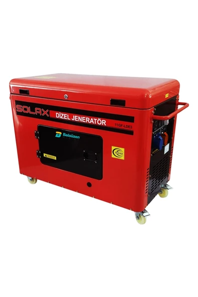 Solax 11gf-lde3 Trifaze Kabinli Marşlı Dizel Jeneratör ürün görseli 1