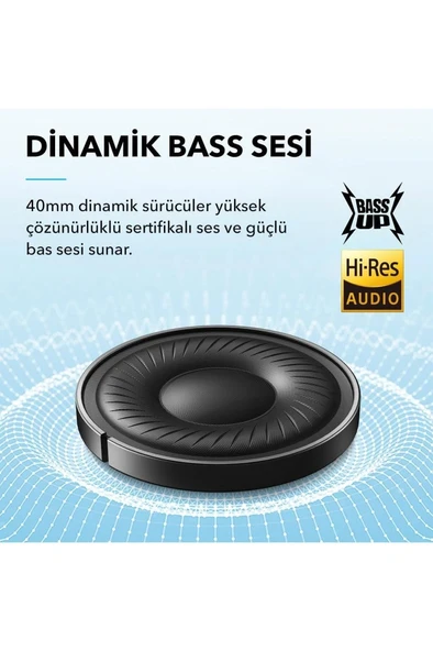 Anker soundcore Q20i White - A3004 - Resim 6