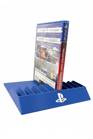 PlayStation PS2 PS3 PS4 PS5 Oyun Standı – Oyun CD/DVD Düzenleyici Raf ürün görseli 1