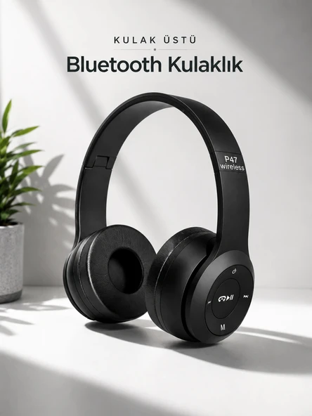 Kulak İçi Kablosuz Bluetooth Kulaklık Ekstra Bass ve Çok Yönlü Kullanım ürün görseli 1