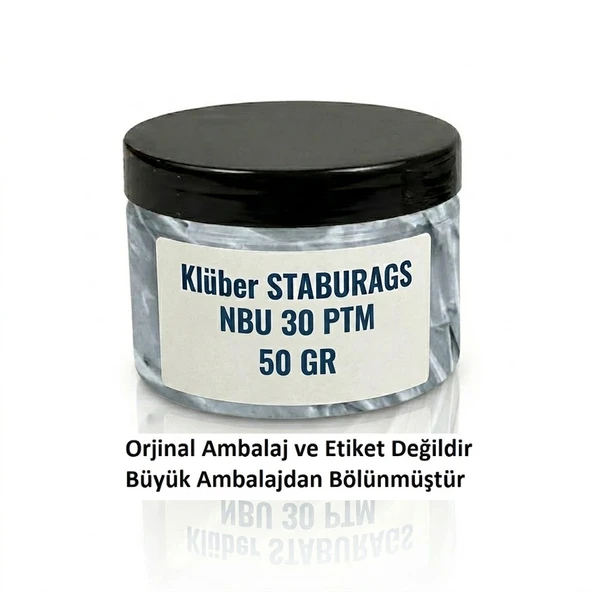 Klüber Staburags NBU 30 PTM - 50 Gr - Resim 5