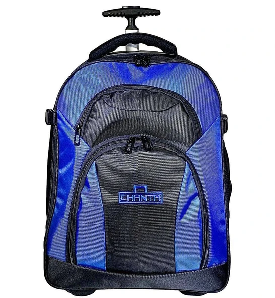 Chanta TC620 Sırt ve Çekçekli Takım Çantası 49x36x26cm - Su Geçirmez Polyester Denim Kumaş ürün görseli 1