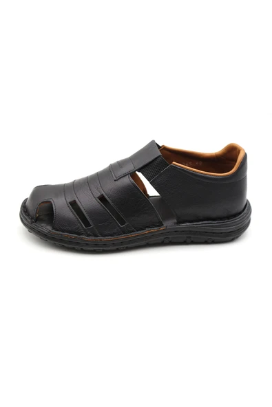 Çelik 5065 Erkek Deri Sandalet - Resim 6