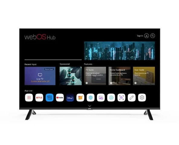 Preo PR50FMN252 4K Ultra HD 50" 127 Ekran Uydu Alıcılı webOS Smart LED TV (TEŞHİR) ürün görseli 1