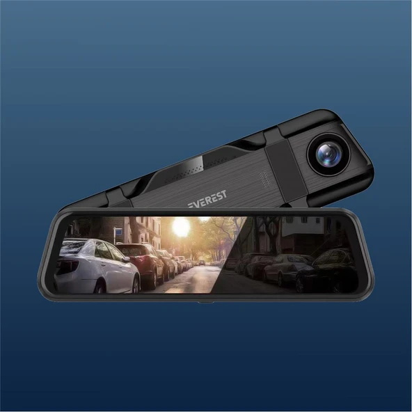Everest CAR20 10.0 IPS Ekran 2K+720P 130°Açı Park Izlenebilen G-Sensor Ses Kontrol Dahılı 64GB TF ürün görseli 1