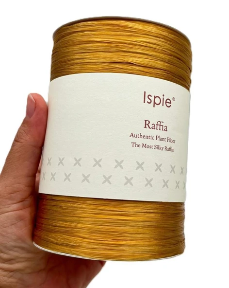 Çanta Aksesuar İspie Rafya 215B Gold 02 Renk ürün görseli 1