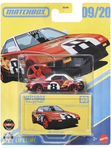 Matchbox Koleksiyon Araçlar GBJ48 - JJW03 1984 Toyata MR2 ürün görseli 1