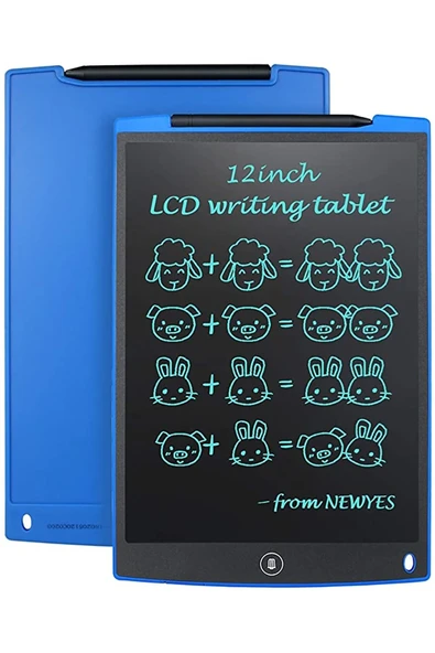 12 Inc Writing Lcd Grafik Dijital Kalemli Çizim Tableti Yazı Tahta Not Yazma Eğitim Tableti ürün görseli 1