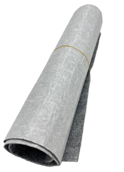 Çanta Aksesuar 2 mm Yapışkanlı Keçe 100x45 Cm Gri ürün görseli 1