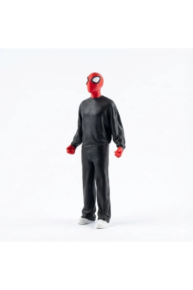 Süper Kahraman Elbiseli Figür | 3D Baskı Spider Man Dekoratif Biblo | Koleksiyonluk ürün görseli 1