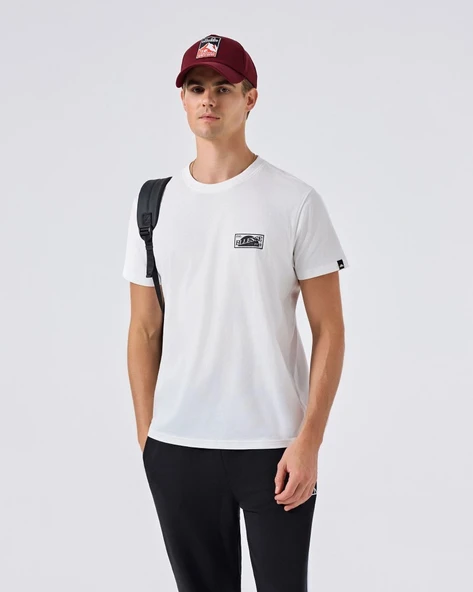 Ellesse 6SM5028-OF Erkek Tişört - Kırık Beyaz ürün görseli 1