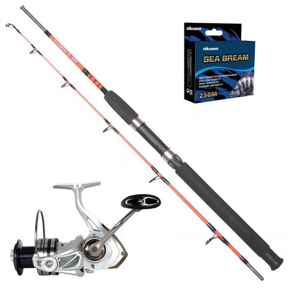 Remixon Metalim 6000 - Remixon Pagrus 180cm Tekne Olta Seti ürün görseli 1