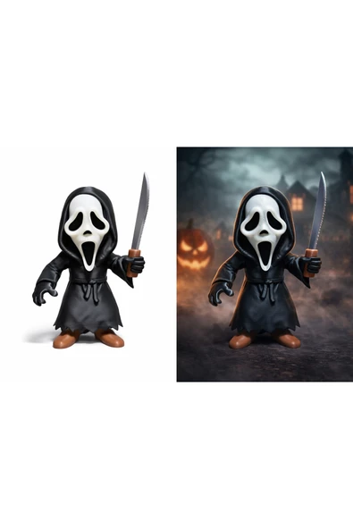 The Ghost Face Koleksiyon Dekoratif Mini Figür - Resim 2