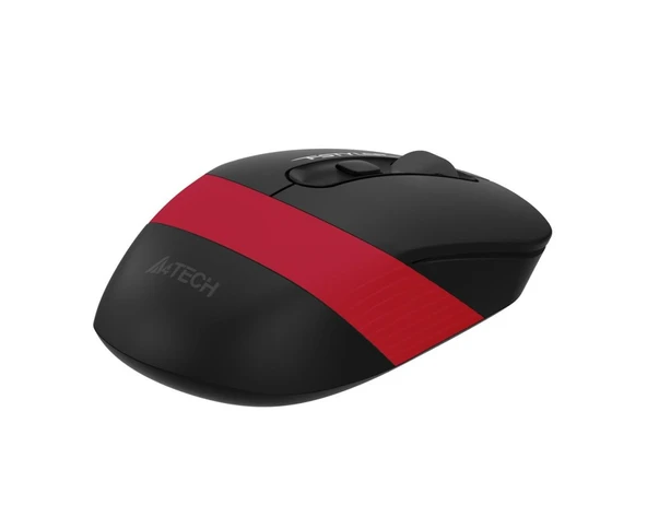 A4 Tech Fg10 Kırmızı Nano Kablosuz Optik 2000 Dpı Mouse - Resim 2