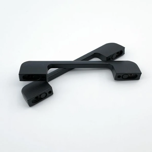 Marelli VENTO BLACK siyah 128 mm mobilya dolap kulbu - Resim 4