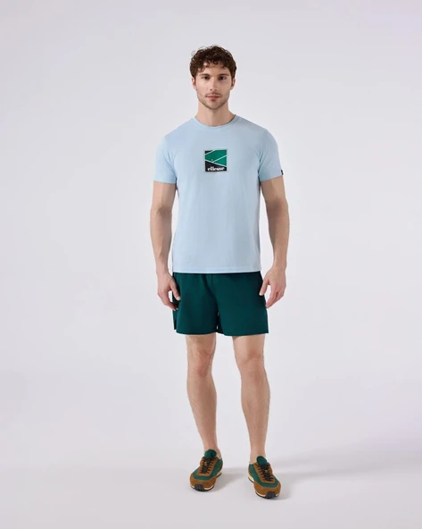 Ellesse 6SM5025-BBL Erkek Tişört - Mavi - Resim 2
