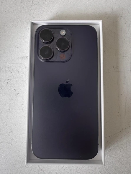 İPHONE 14 PRO 128GB DERİN MOR İTHALATÇI GARANTİLİ A GRADE ürün görseli 1