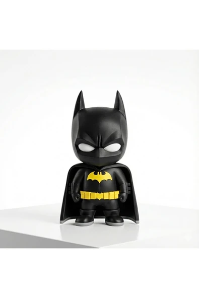 ?Batman Süper Kahraman Figürü | 3D Tasarım | Hediye & Koleksiyonluk ürün görseli 1
