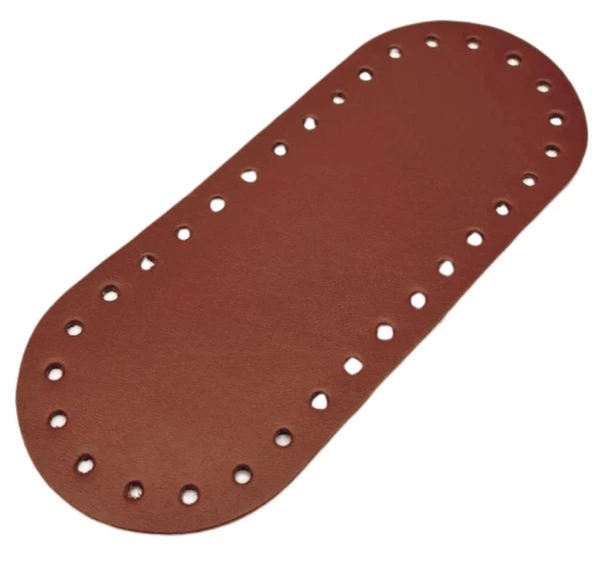 Çanta Aksesuar Gerçek Deri Taba 20x8 cm Oval Çanta Tabanı ürün görseli 1