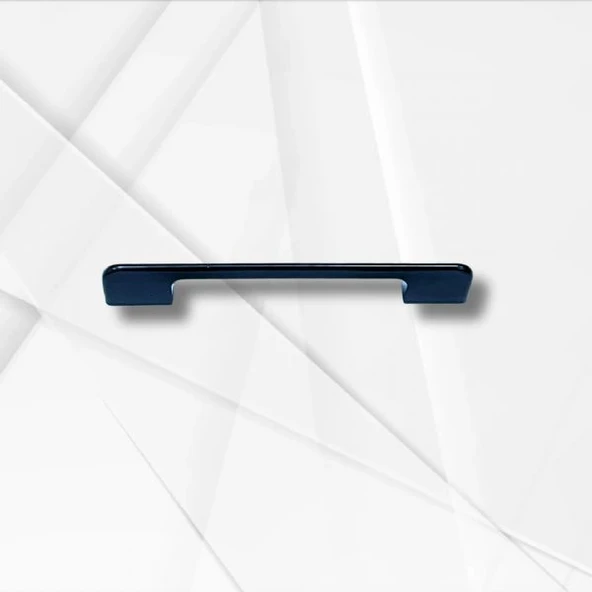 Marelli VENTO BLACK siyah 128 mm mobilya dolap kulbu ürün görseli 1