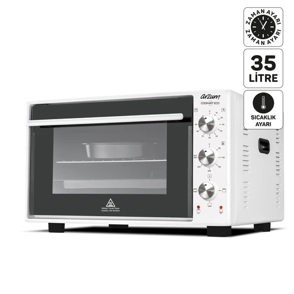 Arzum Cookart Eco Midi Fırın AR2003-0200 (Teşhir) ürün görseli 1
