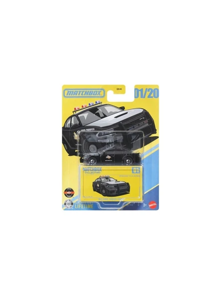 Matchbox Koleksiyon Araçlar GBJ48 - JJW01 2023 Dodge Charger Pursuit ürün görseli 1
