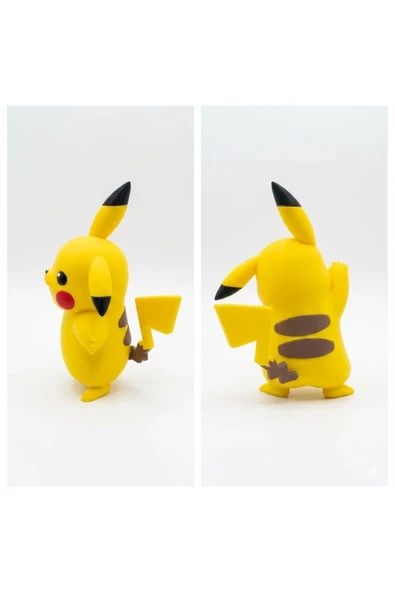 Sevimli Pikachu Dekor Figürü – Anime Koleksiyon Ürünü - Resim 3