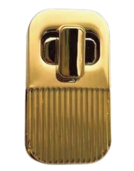 Çanta Aksesuar 4x2 cm Light Gold Kilit ürün görseli 1