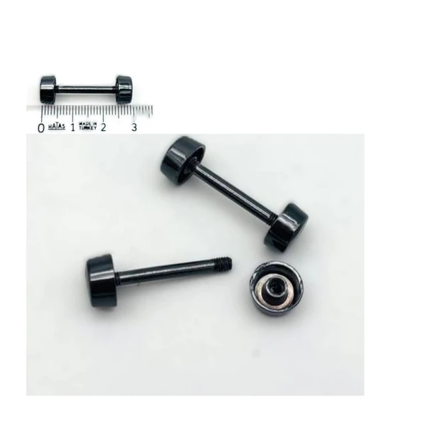 Çanta Aksesuar 3 Cm Vidalı Böce Füme Renk (Halter) ürün görseli 1