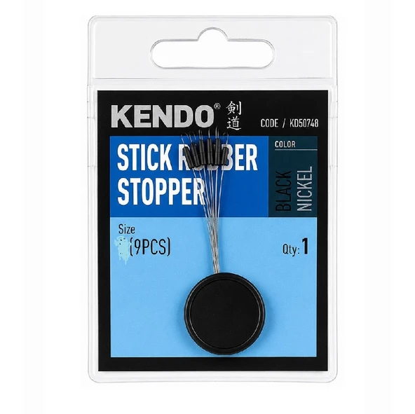 Kendo Stick Rubber  Kauçuk Misina Stopper 9Adet ürün görseli 1