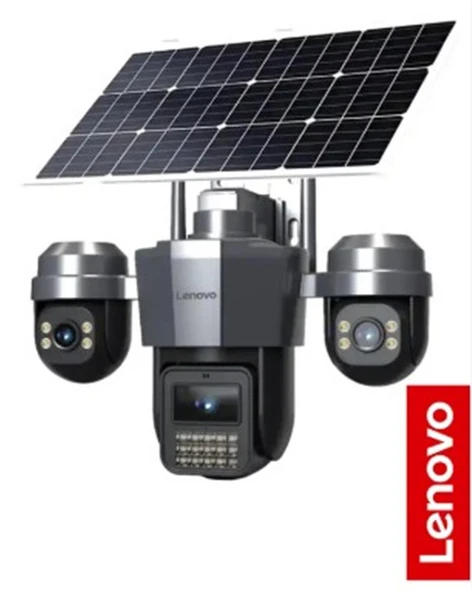 Lenovo W14C-Z 5MP+5MP+5MP 3 Lens AOV Smart 4G Solar Kamera ürün görseli 1