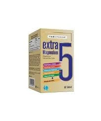 Tabvitamins Extra5 Magnesium 60 Kapsül ürün görseli 1