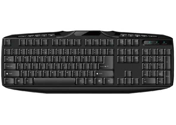 Everest KB-250U Siyah Q Usb Kablolu Multimedya 116 Tuşlu Klavye ürün görseli 1
