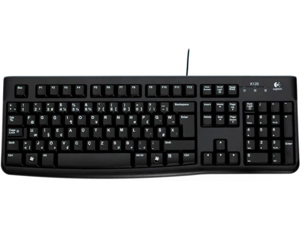 Logitech 920-004163 K120 F Usb Siyah Kablolu Klavye ürün görseli 1