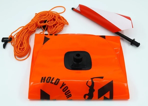 Apnea Torpedo PVC Dalış Şamandırası - Resim 2