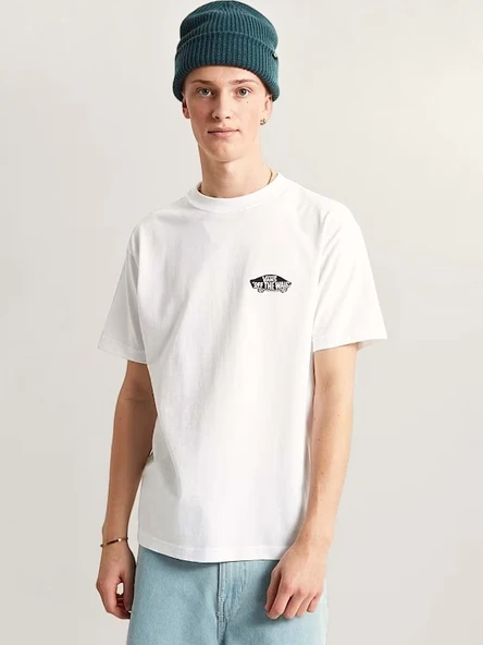 Double Standard SS Tee Erkek Beyaz T-Shirt - VN000SYD ürün görseli 1
