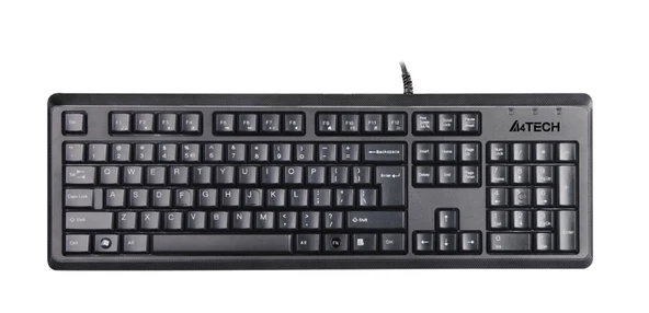 A4 Tech Kr-92 Q Usb Siyah Tr Fn Multimedya Klavye - Resim 2