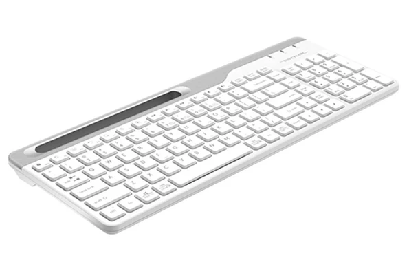 A4 Tech Fbk25 Beyaz Bluetooth+2.4G Nano Fn Multimedya Klavye ürün görseli 1