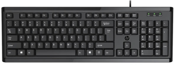 HP 6CB78PA K10 Kablolu Klavye ürün görseli 1