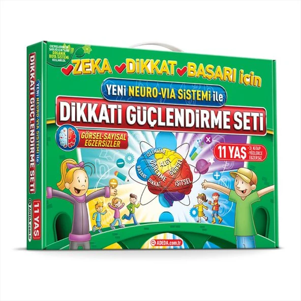 Dikkati Güçlendirme Seti - 5. Sınıf – 11 Yaş-Neuro-Via ürün görseli 1