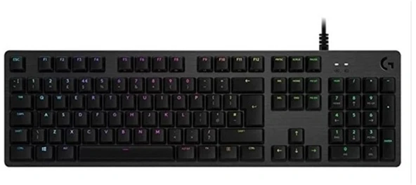 Logitech 920-008947 G512 Blue Clıcky Rgb Mekanik Oyuncu Klavyesi Arkadan Aydınlatmalı ürün görseli 1