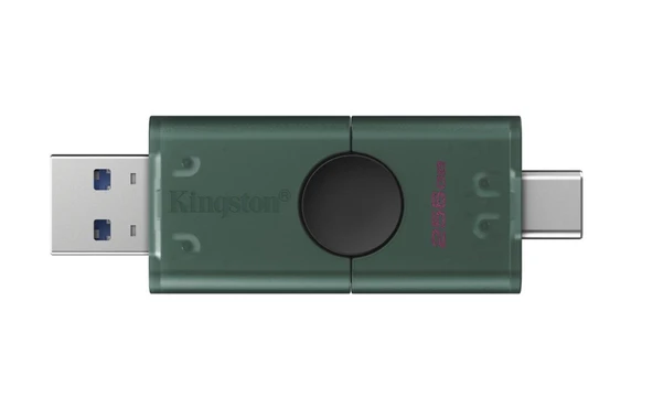 Kingston DTDEG2-256GB 256GB USB-A + USB-C 3.2 Gen 1 DataTraveler DuoG2 Flash Bellek ürün görseli 1