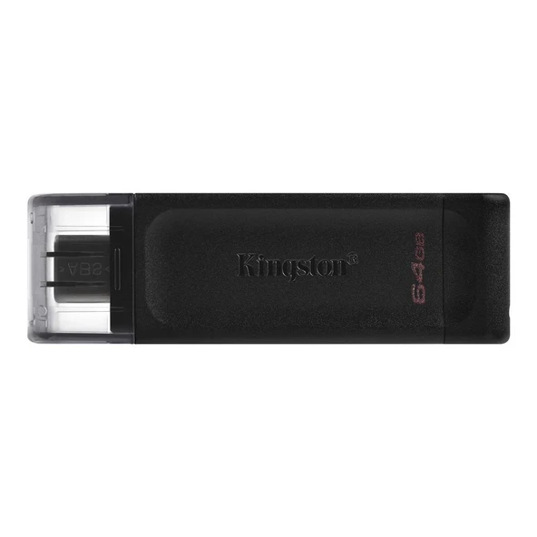 Kingston DT70 64GB USB-C 3.2 Gen 1 Type-C Flash Bellek ürün görseli 1