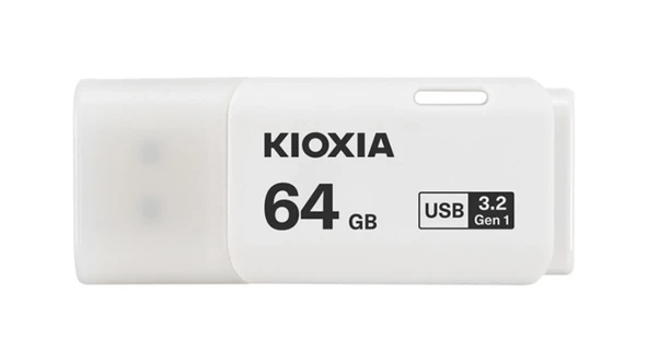 Kioxia 64GB U301 Beyaz USB 3.2 Gen 1 Flash Bellek ürün görseli 1