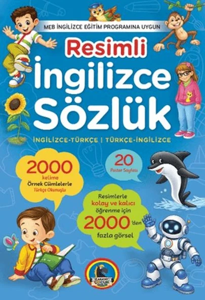 Resimli İngilizce Sözlük (Büyük Boy) ürün görseli 1